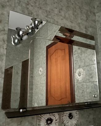 Specchio da bagno vintage
