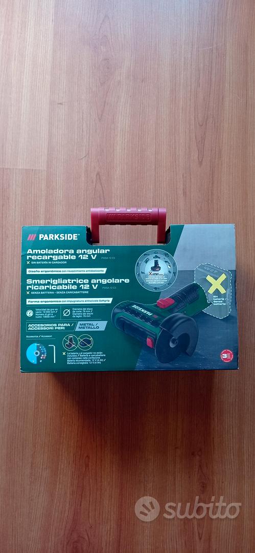 Mini Smerigliatrice angolare Parkside 12V - Giardino e Fai da te In