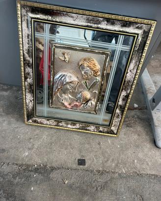 Quadro in Rilievo anni ’70 la Sacra Famiglia