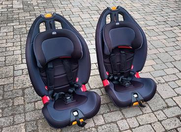 Coppia seggiolini auto Chicco Gro Up 123 