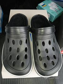 crocs blue fin