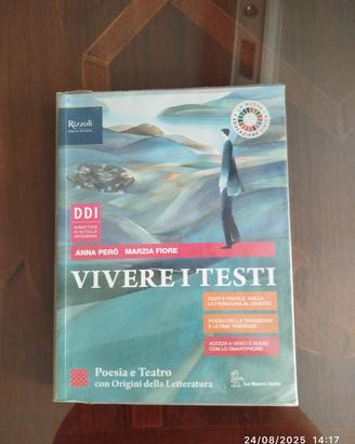 Vivere i testi antologia Rizzoli