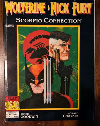 Wolverine Nick Fury Scorpio Connection Play Press