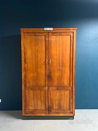 Armadio archivio vintage Mandati Bollati in legno