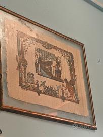 Quadro egiziano autentico