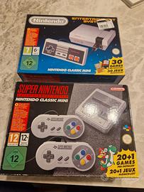 Nintendo e Super Nintendo Classic Mini