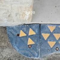 Rampa in gomma scalino garage