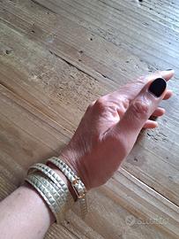 bracciale cinturino in vera pelle 