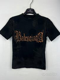 T-shirt Balenciaga Heavy Metal vintage Tg.XS (XS)