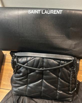 Borsa Yves Saint Laurent Puffer media