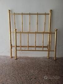 Letto in ottone ad una piazza