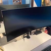 LG 34WN80C Monitor 34" QuadHD UltraWide Curvo 21:9