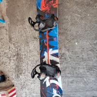 Drake Squad 159 Snowboard Attacchi Drake Reload L