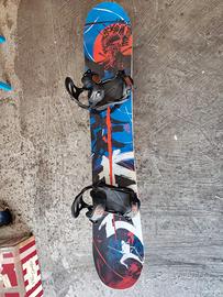 Drake Squad 159 Snowboard Attacchi Drake Reload L