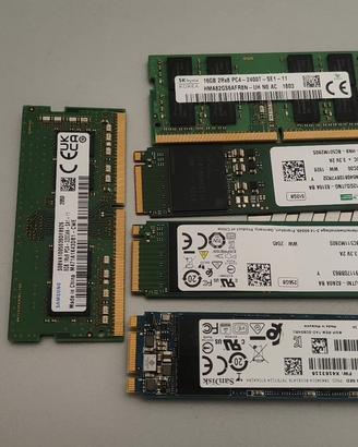 SSD 512Gb/RAM 16Gb/RAM 8Gb