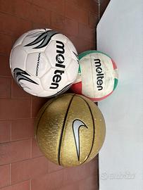Palloni calcio, pallavolo, pallacanestro
