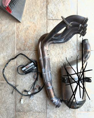 Scarico collettori kawasaki ninja 636 2005/2006