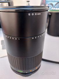 obiettivo makinon Mc 500mm per canon