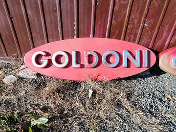 Insegna Originale GOLDONI – Vintage 