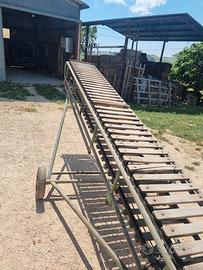 scaletta nastro trasportatore 