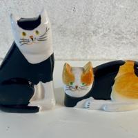 Coppia di gatti dipinti a mano – mod 35