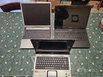 Lotto 3 computer portatili