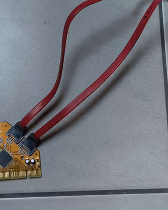 PCI controller SATA2 con 2 canali x RAID o NAS
