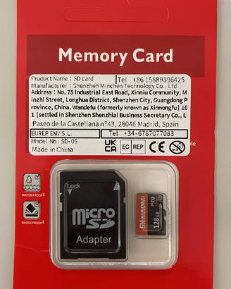 1 micro SD Xiaomi da 128 GB Nuova 