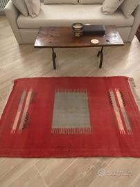 Tappeto Kilim tribale in pura lana - 96x145 cm