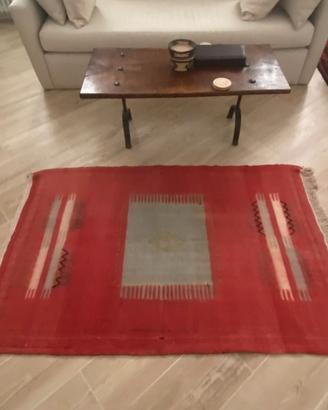 Tappeto Kilim tribale in pura lana - 96x145 cm