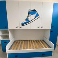 Cameretta a ponte modello nike