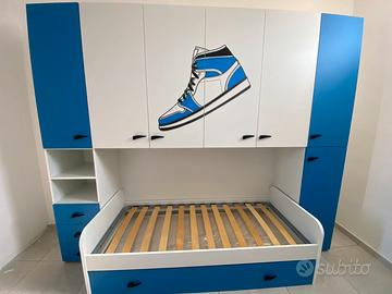 Cameretta a ponte modello nike