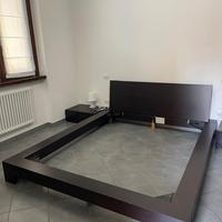 Letto matrimoniale in legno