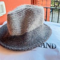 Cappello in lana stile fedora – elegante e caldo