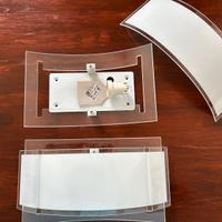 Lampade da parete moderne in Vetro (2 pezzi) -