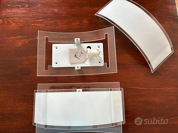 Lampade da parete moderne in Vetro (2 pezzi) -