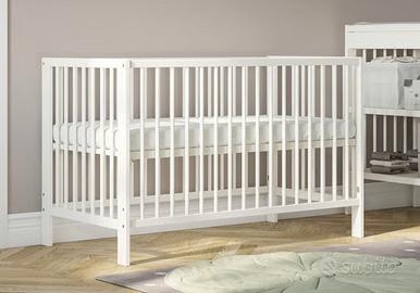 Lettino 120cm materasso e sponda per quando cresce