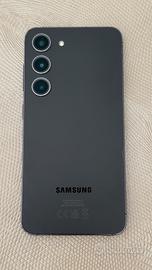 Samsung Galaxy S23 256GB Nero + accessori inclusi