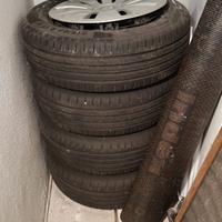 Set gomme e cerchi per Mercedes 215/60 R 17