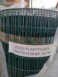 rete plastificata 50x25 