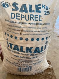 Sacco da 25kg di sale per addolcitore d acqua