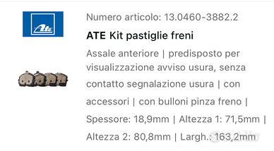 Pastiglie ATE