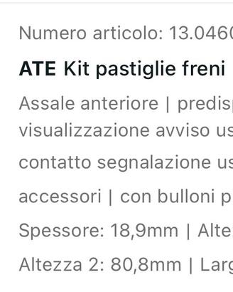 Pastiglie ATE