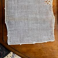 Fazzoletti Lino Vintage Fatto a Mano