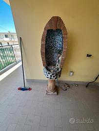 Fontana da giardino con pompa 200€