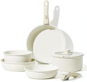 Set CAROTE cucina induzione, antiaderente, manico