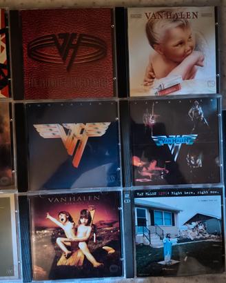 Van Halen! lotto 20 cd hard rock