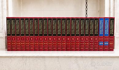 Enciclopedia Grolier Completa 23 Volumi Vintage