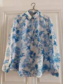 Marella sport camicia donna Small taglia 40 fiori