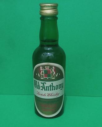 Old Anthony Scotch Whisky Mignon Vintage 5cl